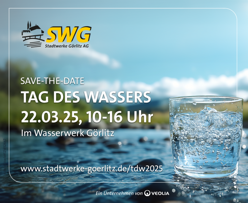 Tag des Wassers am 22.03.2025, 10-16 Uhr