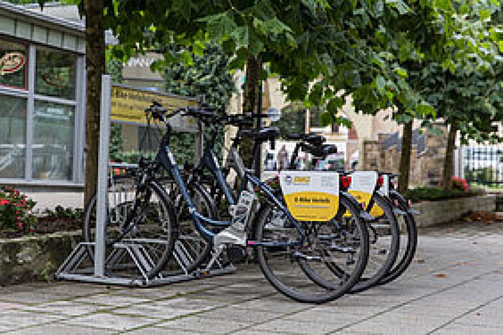 E-Bikes zum ausleihen