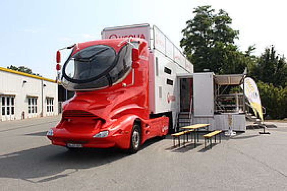 Seit heute steht der Arbeitssicherheitstruck auf dem Gelände der Stadtwerke Görlitz AG