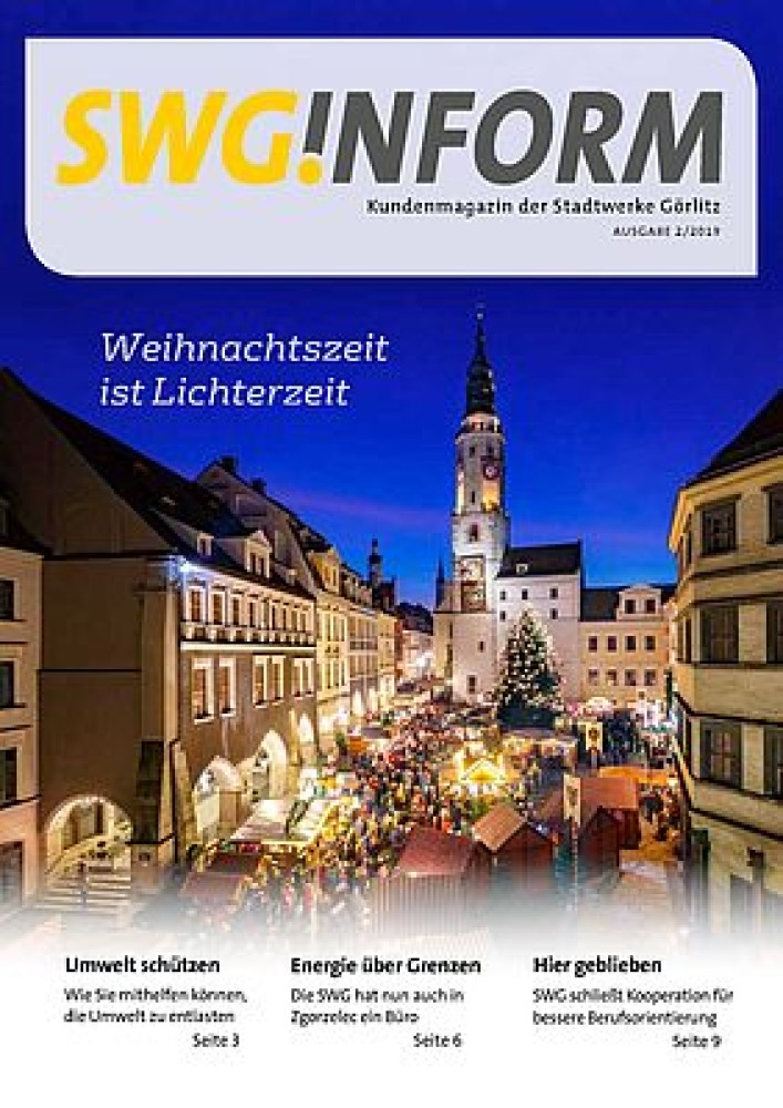 Die neue SWG.Inform "Weihnachtszeit ist Lichterzeit"