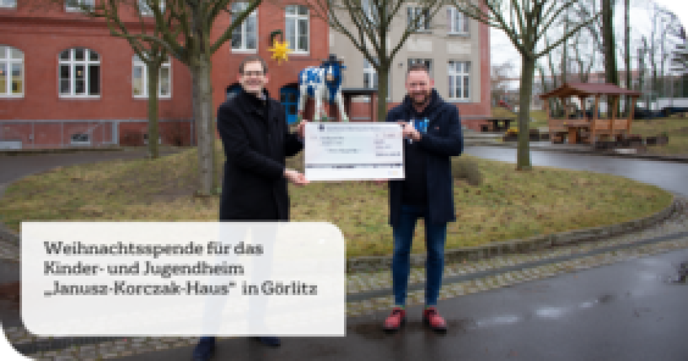 SWG übergibt 5000€ Spende an das Kinder- und Jugendeheim "Janusz-Korczak-Haus"