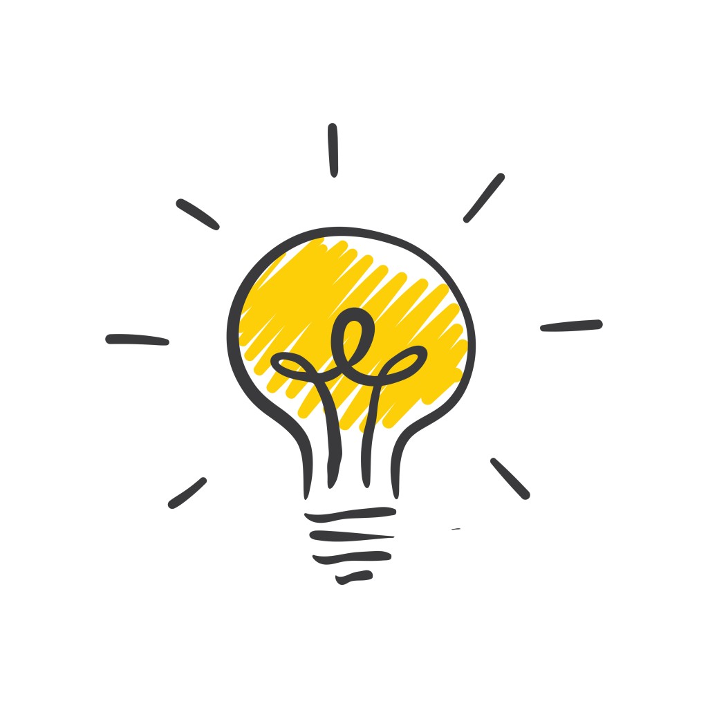 Glühbirne illustriert