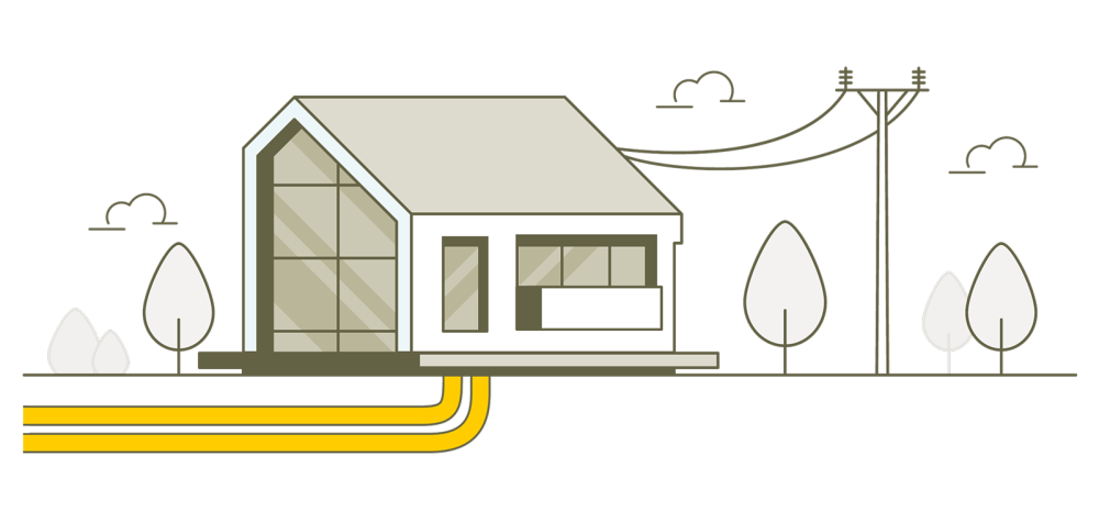 Fernwärme als Wärmelösung.