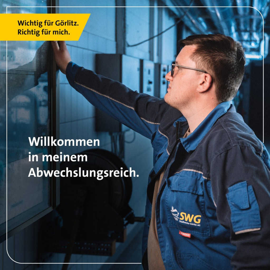 SWG als Arbeitgeber - Wichtig für Görlitz. Richtig für mich.