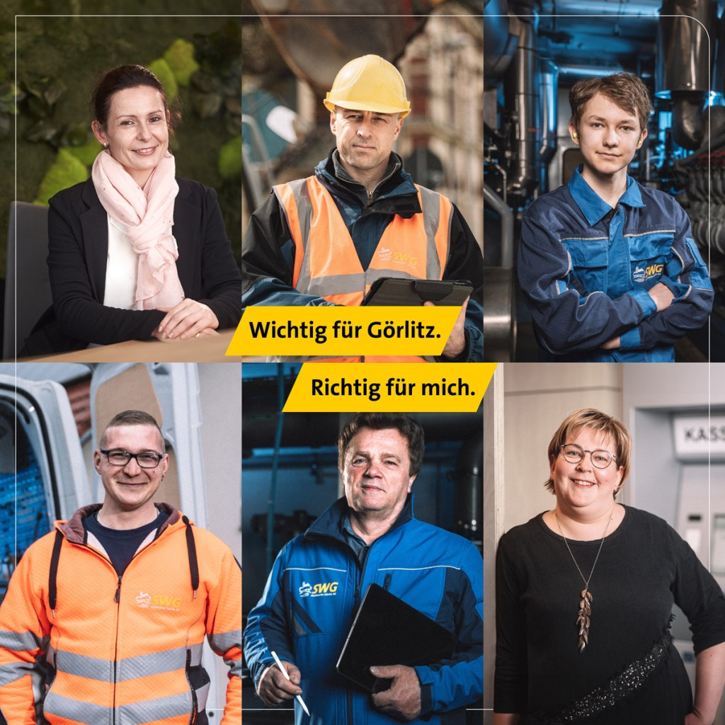 SWG als Arbeitgeber - Wichtig für Görlitz. Richtig für mich.