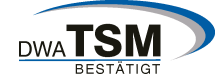 TSM Prüfsiegel DWA Abwasser